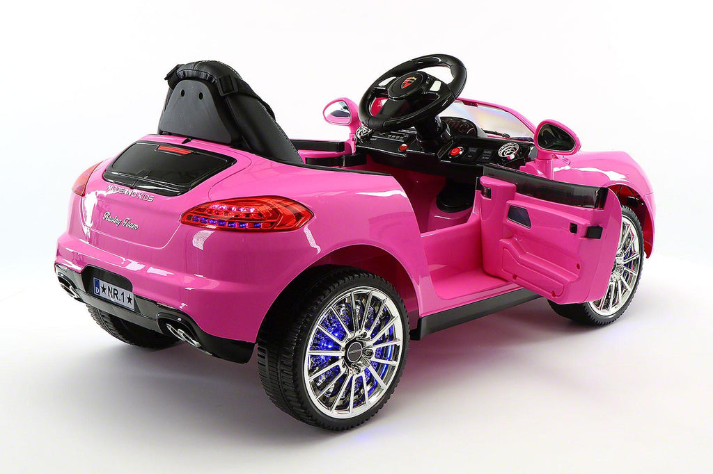 Kiddie Roadster 12V Kids Electric Ride-On Car with R/C Parental Remote | Pink