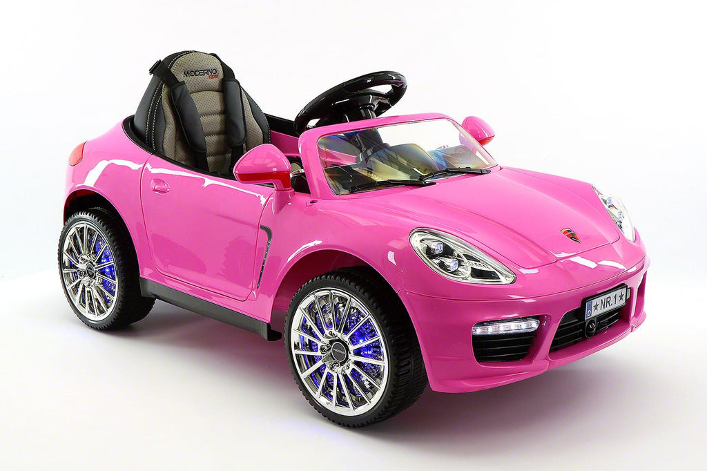 Kiddie Roadster 12V Kids Electric Ride-On Car with R/C Parental Remote | Pink