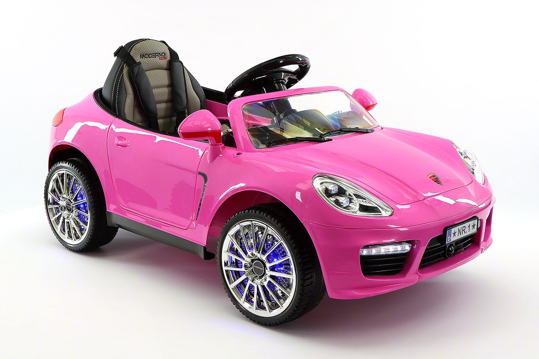 Kiddie Roadster 12V Kids Electric Ride-On Car with R/C Parental Remote | Pink
