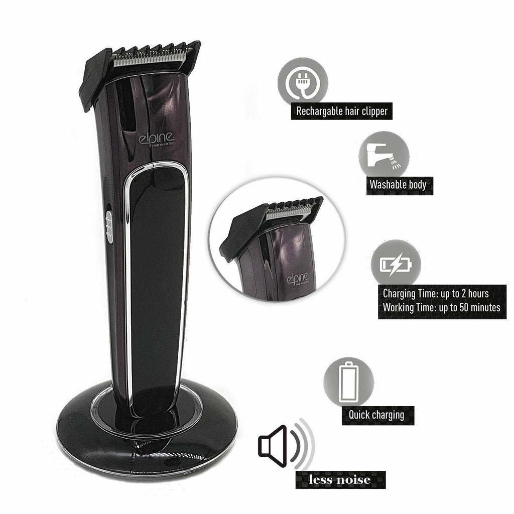 Washable Cordless Rechargeable Body Hair Beard Neck Clipper Trimmer