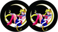 Car Coasters 2PCS 2.75" Car Cup Holder Coasters for Sailor Moon, Silicone Universal Car Accessories Anime Cup Holder Insert Coasters for Sailor Moon by FLYEEGO