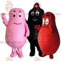 BIGGYMONKEY™s mascot of three Barbapapa cartoon characters