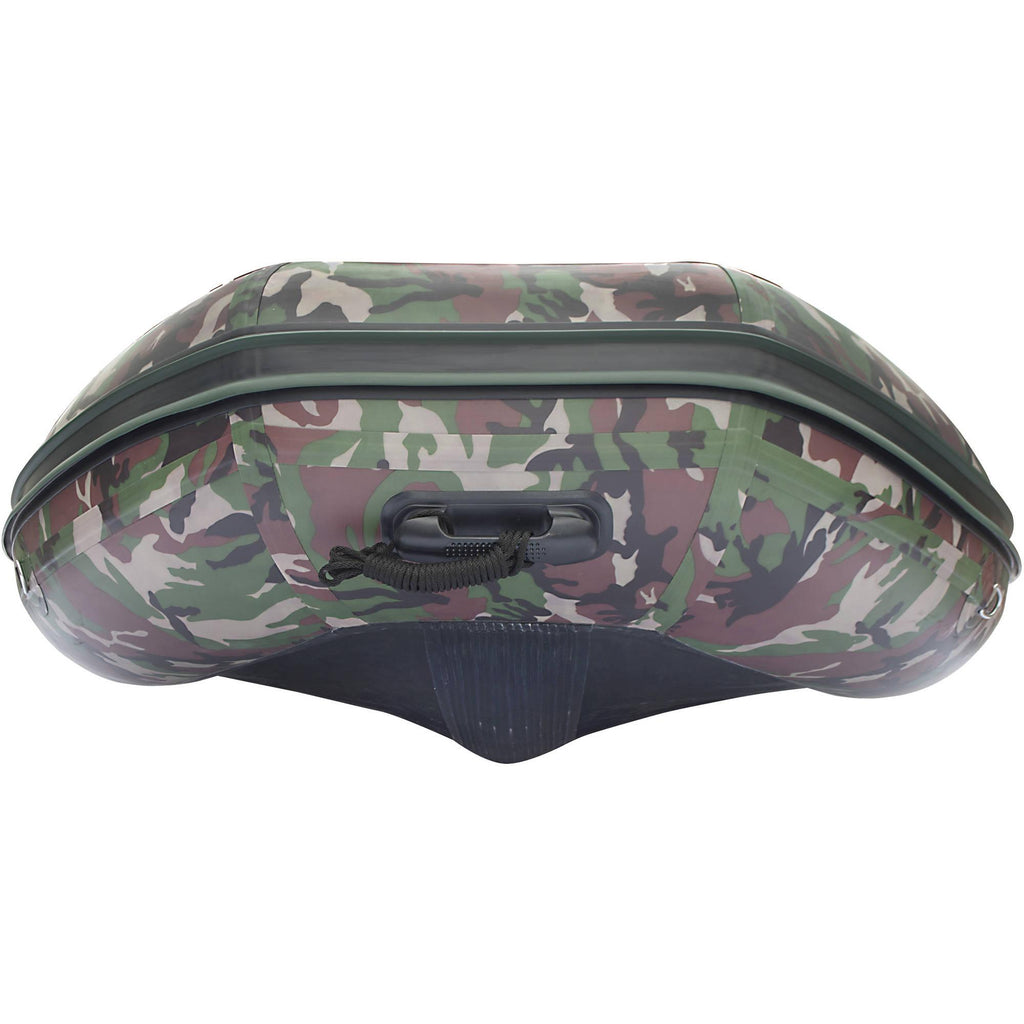 ALEKO Inflatable Boat - Aluminum Floor - 3-Person - 8.4 Feet - Camouflage
