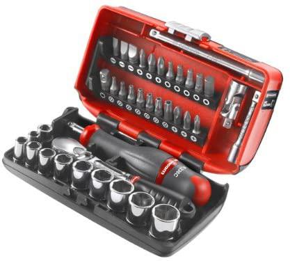 Facom Rl.Nano1Pb Nano Socket Set Mm 6Pt 1/4In Drive