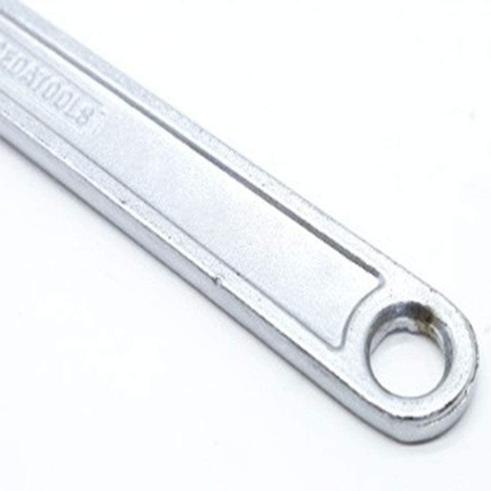 30-Inch Adjustable Wrench Adjustable Spanner Wide Mouth Wrenches, Forged, Chrome-Plated, Hand Tools, 775 MM,1 PACK