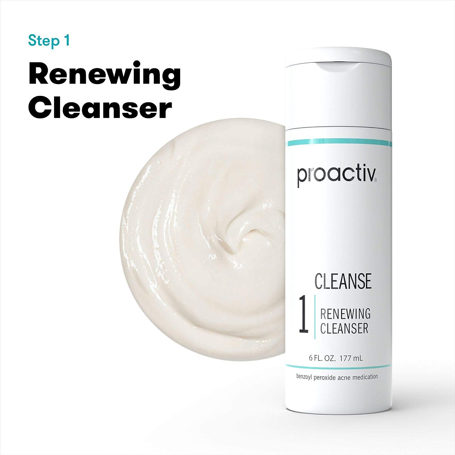 Proactiv 3 Step Acne Treatment - Benzoyl Peroxide Face Wash, Repairing Acne Spot Treatment for Face and Body, Exfoliating Toner - 90 Day Complete Acne Skin Care Kit