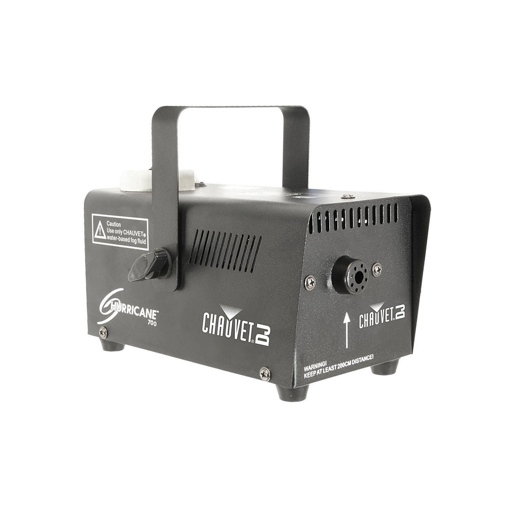 American DJ Eco UV Bar Plus IR Black Light with Chauvet DJ Hurricane 700 Fog Machine Package