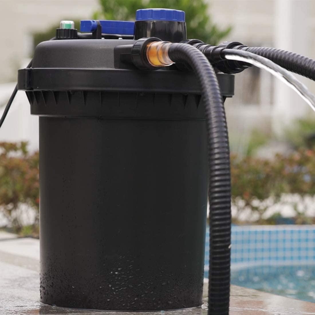 VIVOHOME Bio Pressure Pond Filter, Up to 2600 Gallons