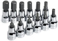 SK Hand Tool Socket Set– 19706 3/8-Inch Drive Metric Hex Bit Tool Case, 12-Piece Hand Tool Set. Corrosion Resistant Power Hand Tool