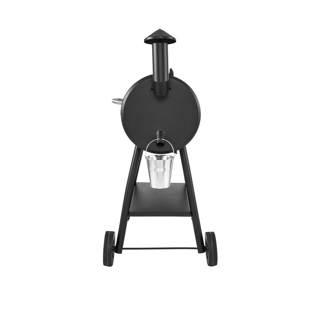 ZPG-5502H 8 in 1 BBQ Pellet Grill Smoker w/ Digital Temp Control, Black