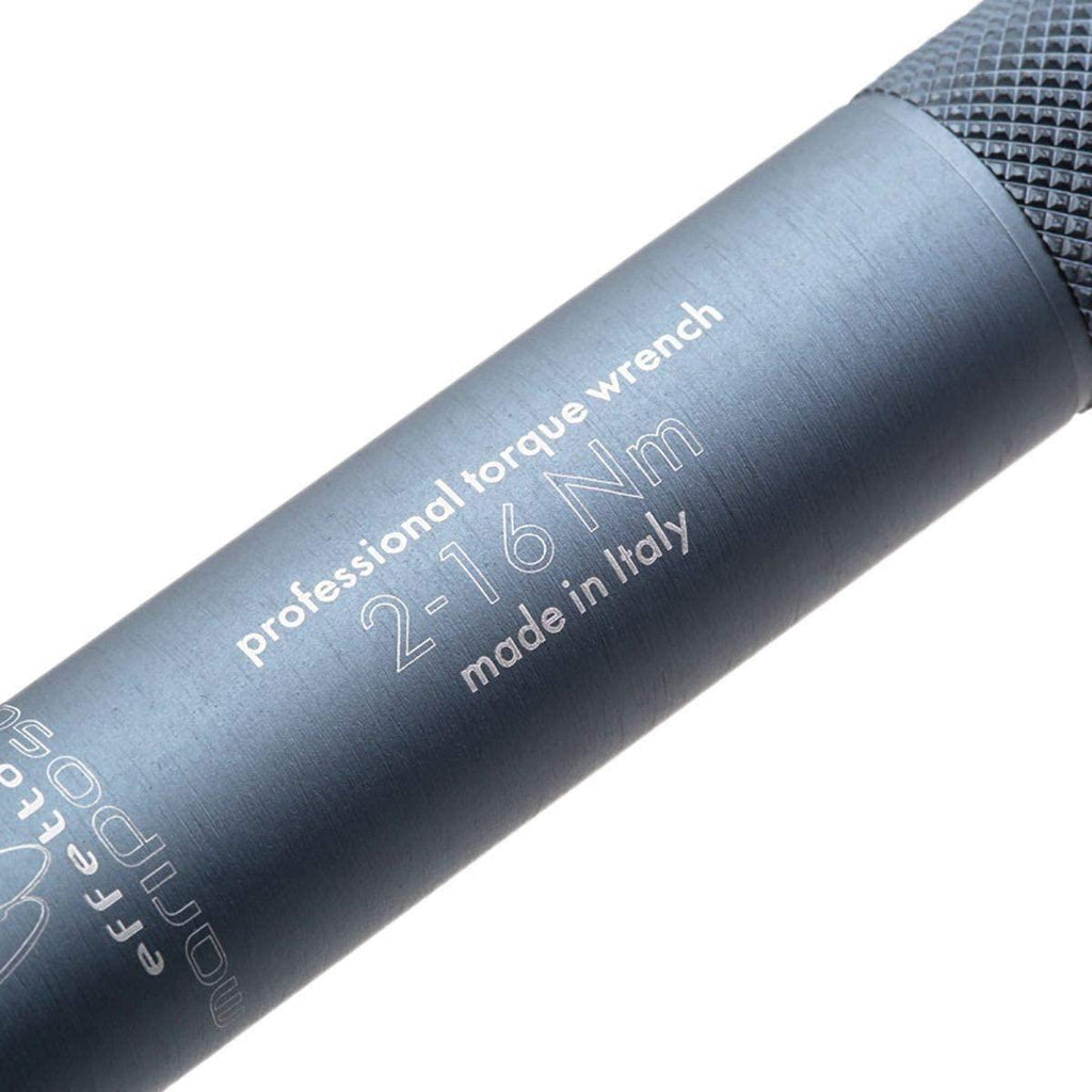 Effetto Mariposa Giustaforza II Pro Anniversary Racheting Torque Wrench Gunmetal, 2-16Nm Torque