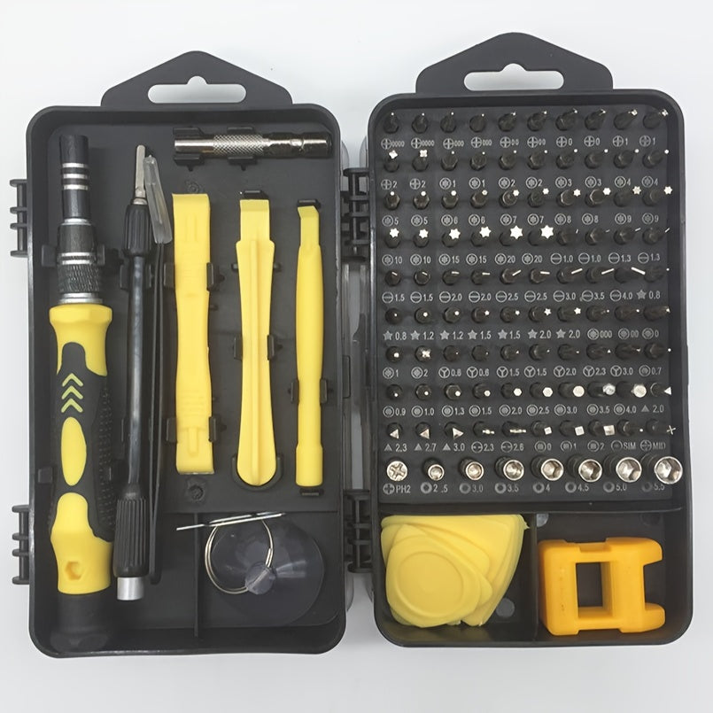 115 In1 Precision Screwdriver Set Small Screwdriver Bit Set For DIY Electronic Repairs-Computer Repair Tool Kit , , Repairing Tools With Case