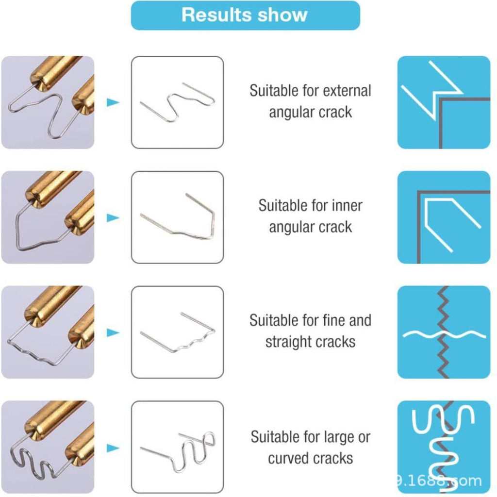 Hot Stapler Plastic Welding Machine Bumper Repair Kit Soldering Iron For Plastic Repair Car Bumper Repair Welding Gun