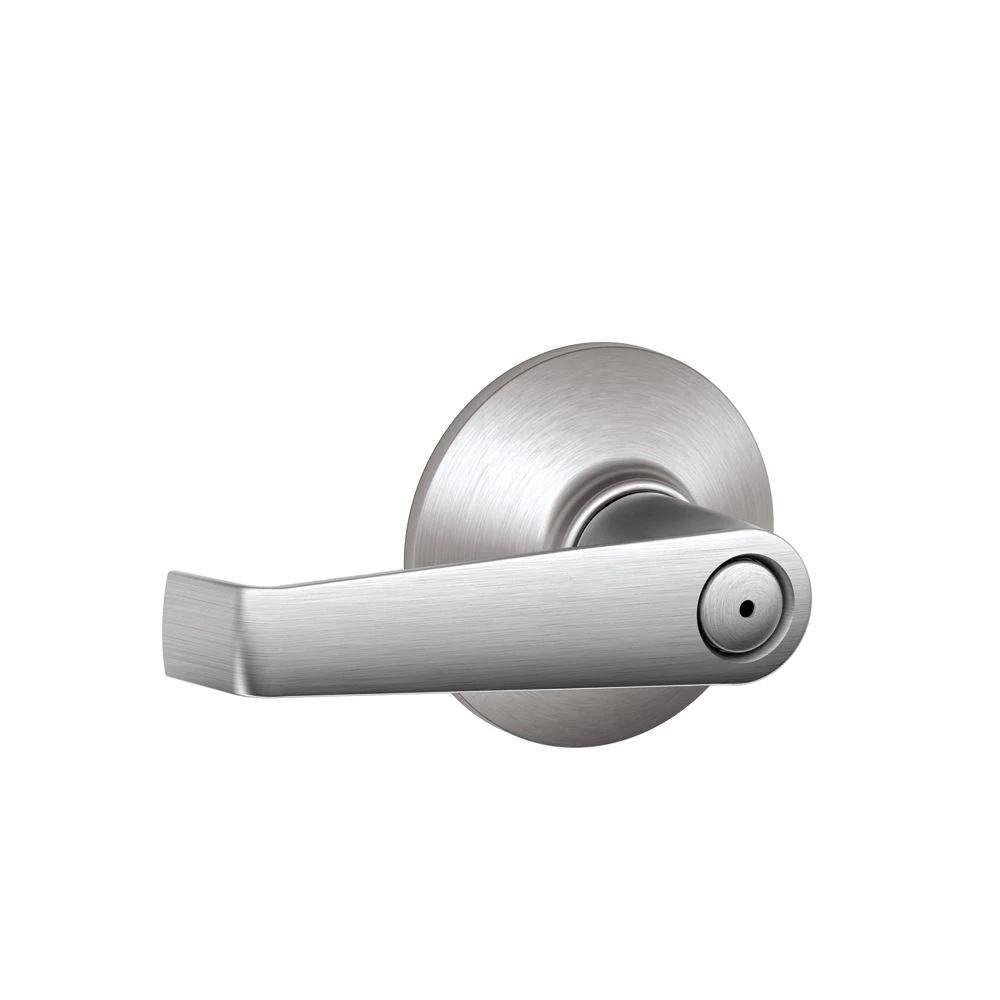 Elan Series Satin Chrome Commercial Bed and Bath Door Lever