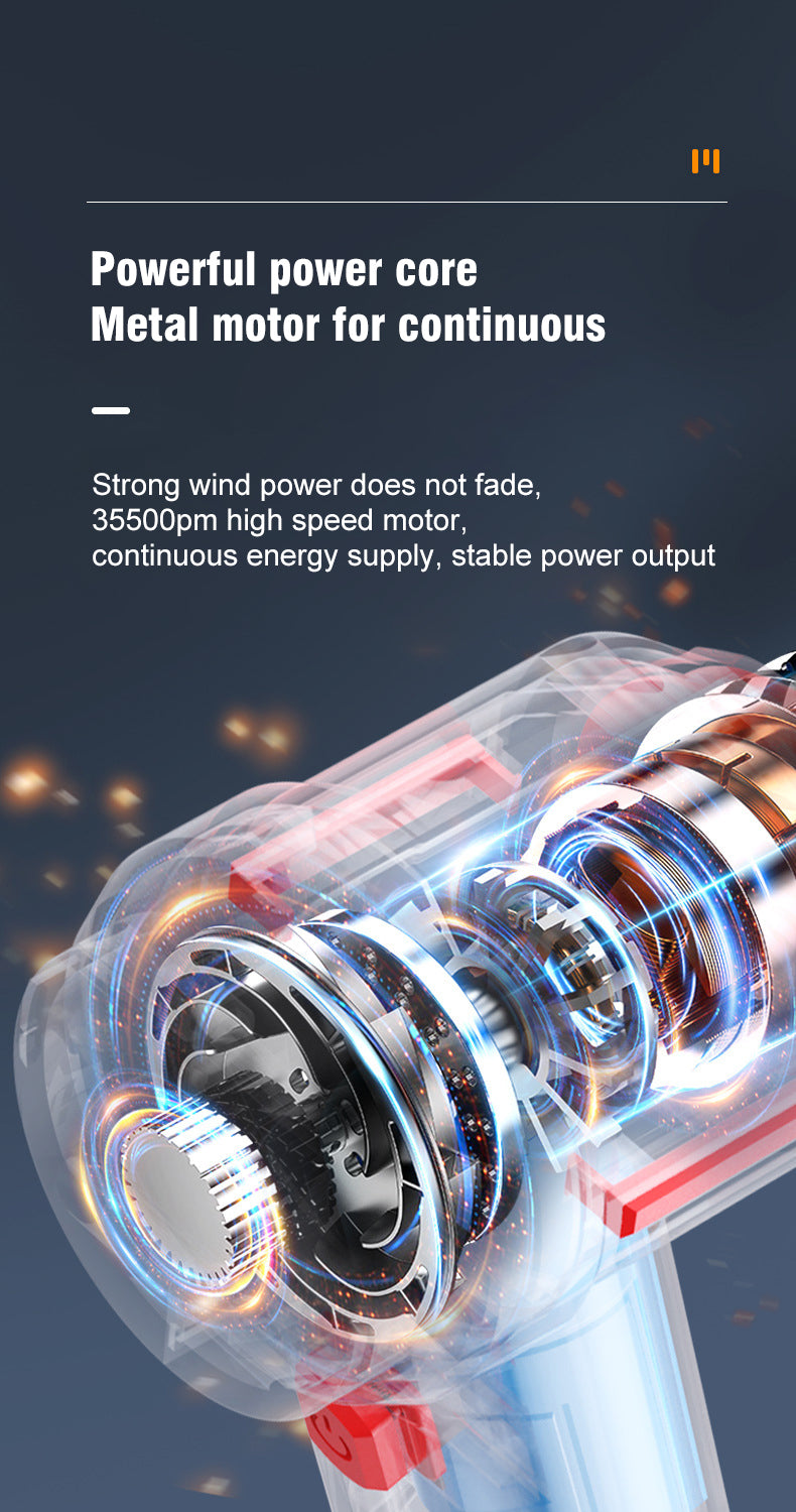 Cordless Vacuum Cleaner, Handheld Rechargeable Car Vacuum Charging Dock, Strong Suction Portable Mini Vacuum, Wet Dry Vacuum Cleaner For Car Home