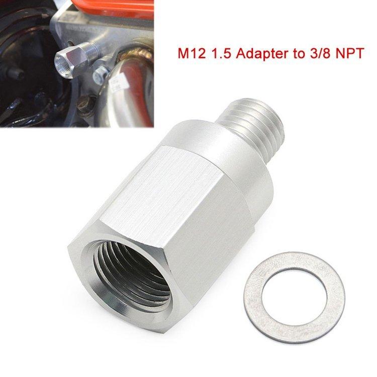 M12-1.5 3/8 NPT Fuel Pressure Sensor for LS Engine Cool Temperature Adapter