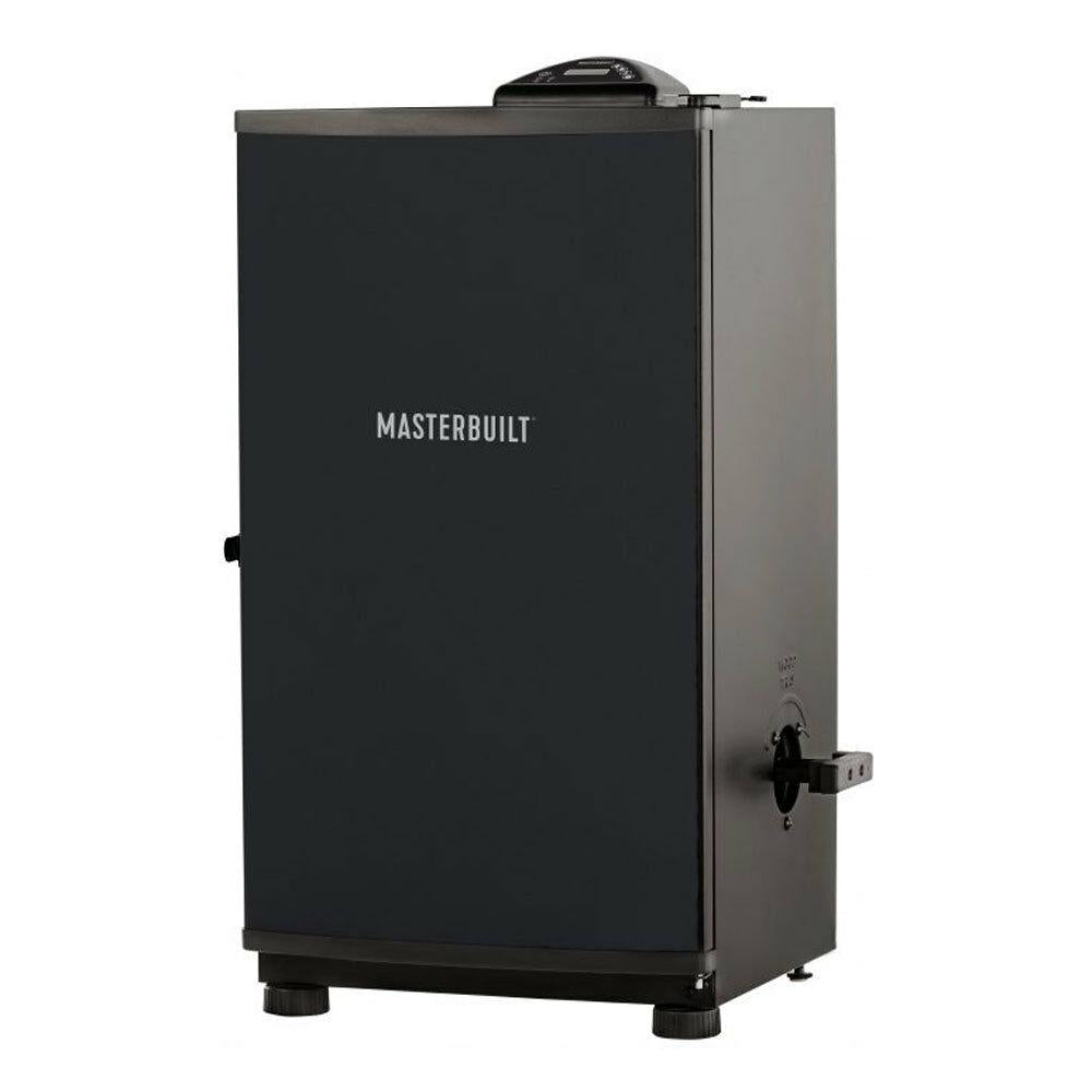 Outdoor Barbecue 30 Inch Digital Electric BBQ Smoker, Black (2 Pack)
