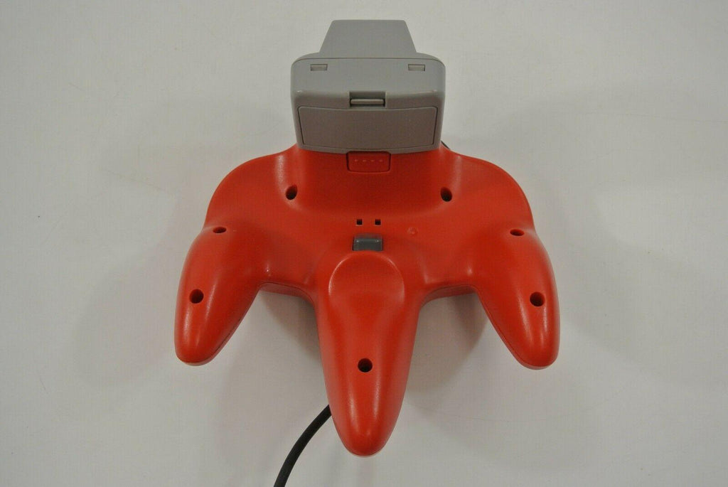 64 NUS-001 Video Game Console + Two Controllers No AV Cable It Works!