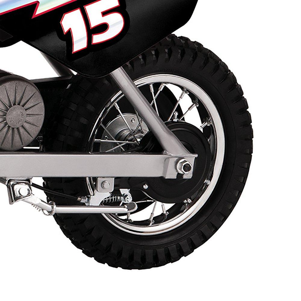 MX400 Dirt Rocket 24V Electric Toy Motocross Motorcycle Dirt Bike, Black