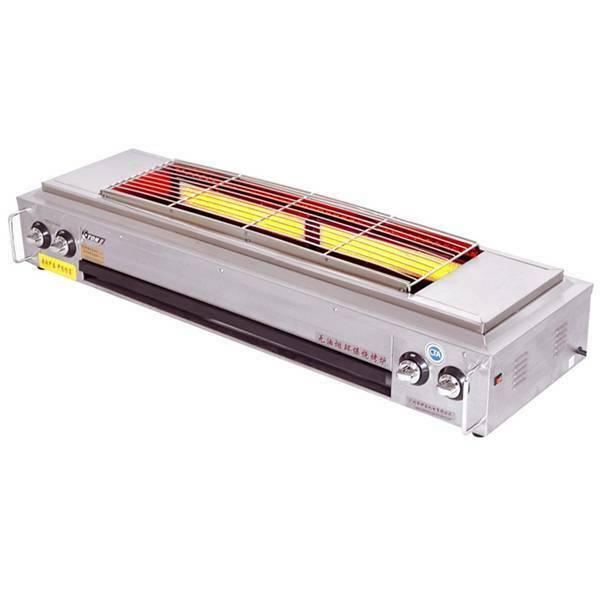 1pc 220v Commercial 32w gas-fired grill smokeless barbecue machine