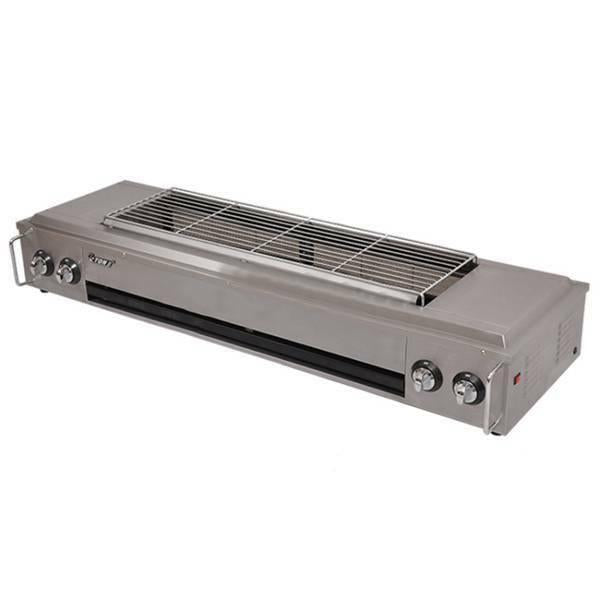 1pc 220v Commercial 32w gas-fired grill smokeless barbecue machine