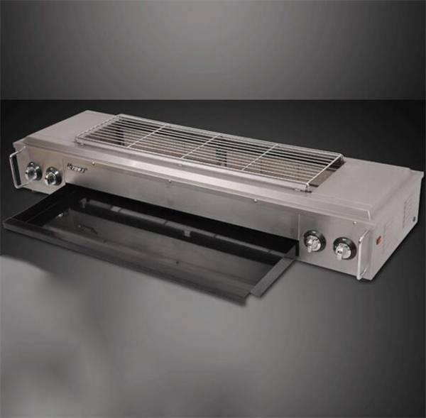 1pc 220v Commercial 32w gas-fired grill smokeless barbecue machine