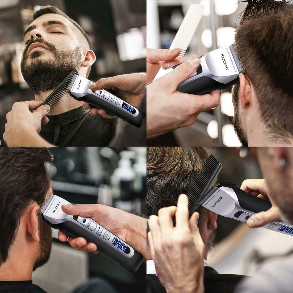 Barber Electric Hair Clipper Rechargeable Hair Trimmer ium Ceramic from USA