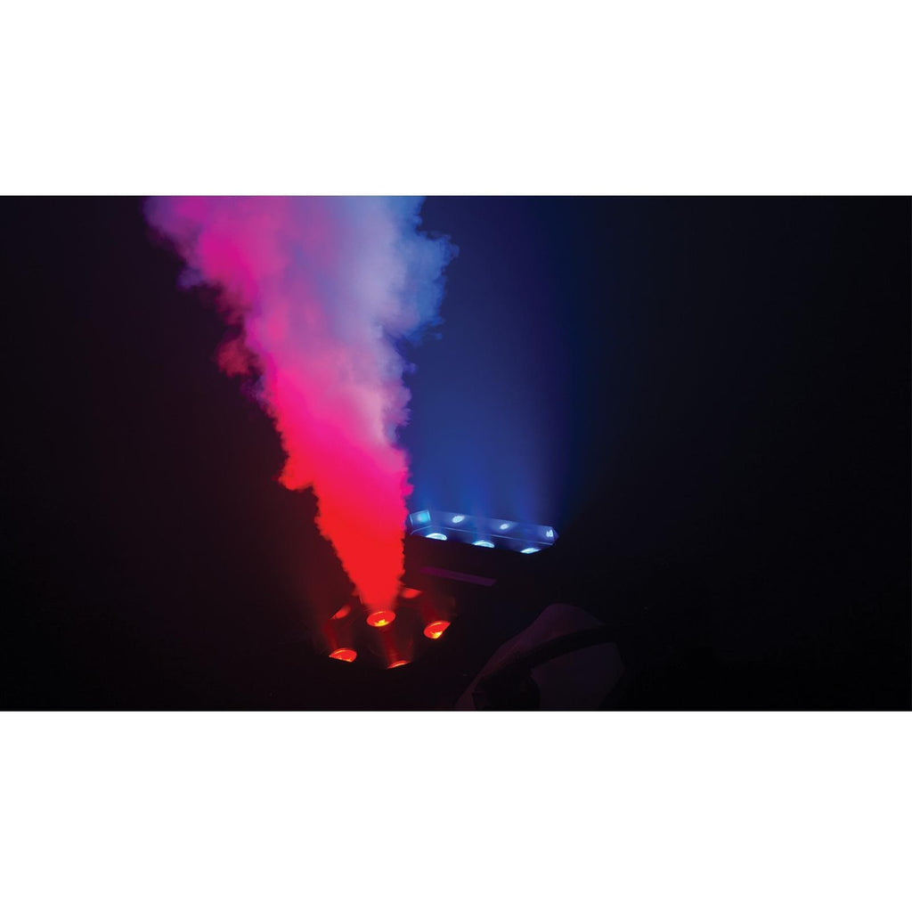 Chauvet DJ Geyser P7 RGBA+UV Pyrotechnic-Like Fog Machine with Multi-Purpose Padded Utility Case Package