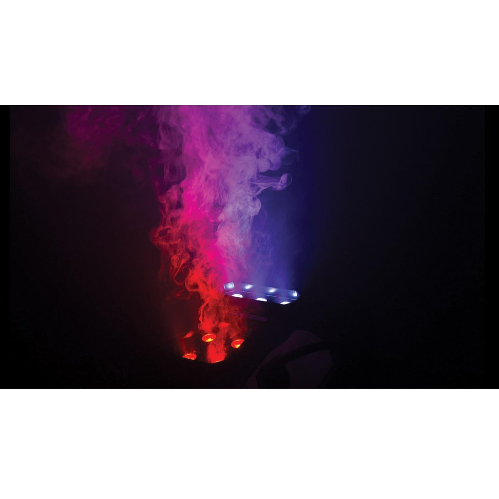 Chauvet DJ Geyser P7 RGBA+UV Pyrotechnic-Like Fog Machine with Multi-Purpose Padded Utility Case Package