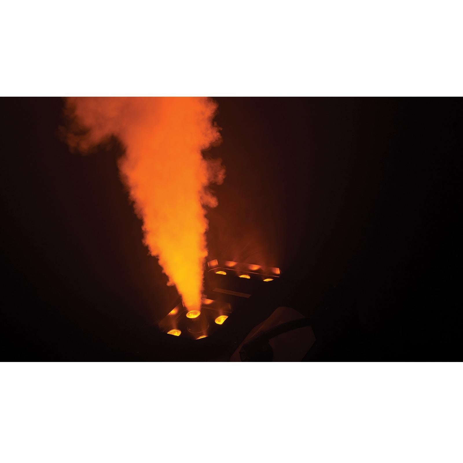 Chauvet DJ Geyser P7 RGBA+UV Pyrotechnic-Like Fog Machine with Multi-Purpose Padded Utility Case Package