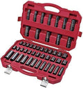 Craftsman 48pc  Laser Impact Socket Accessory Set with Portable Case, 1/2 Drive, Inch/metric