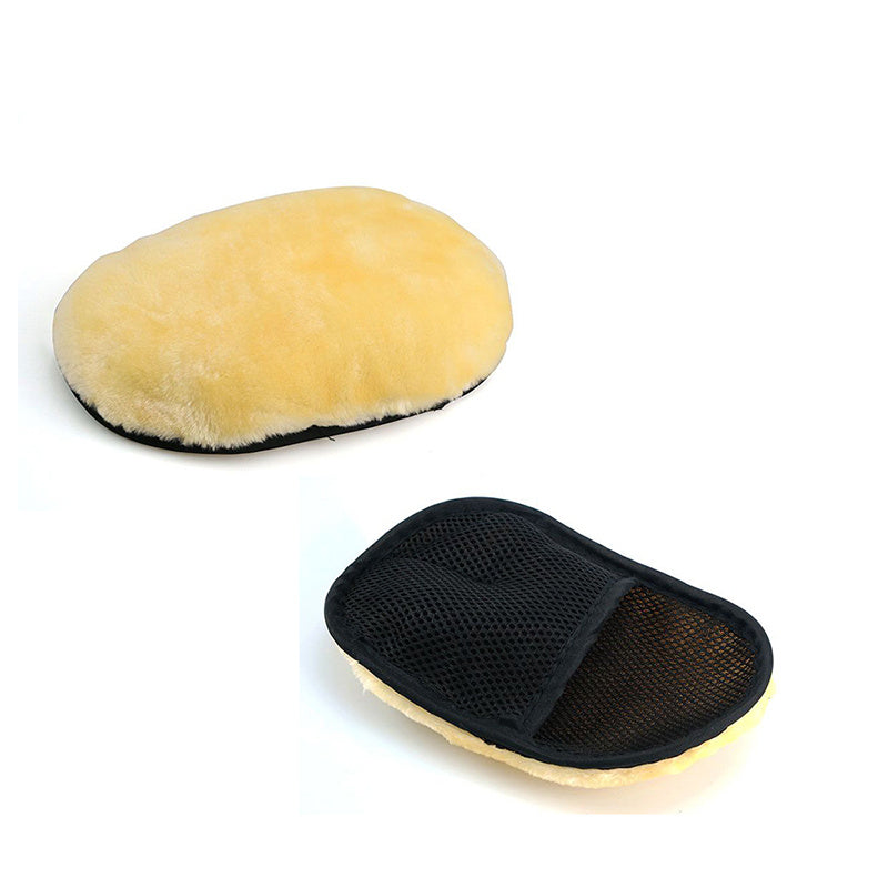 Car Brush Cleaner Wool Soft Gloves 15*25cm Car Cleaning