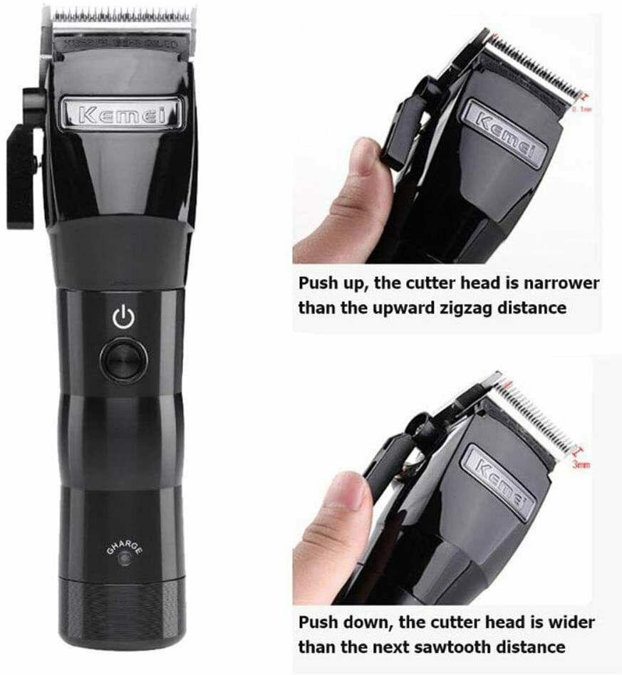 Kemei Men's Electric Powerful Cordless Styling Tools Hair Clipper Trimmer