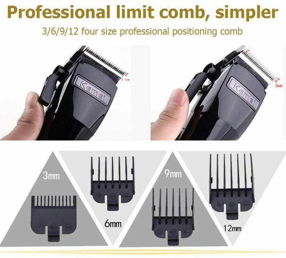 Kemei Men's Electric Powerful Cordless Styling Tools Hair Clipper Trimmer