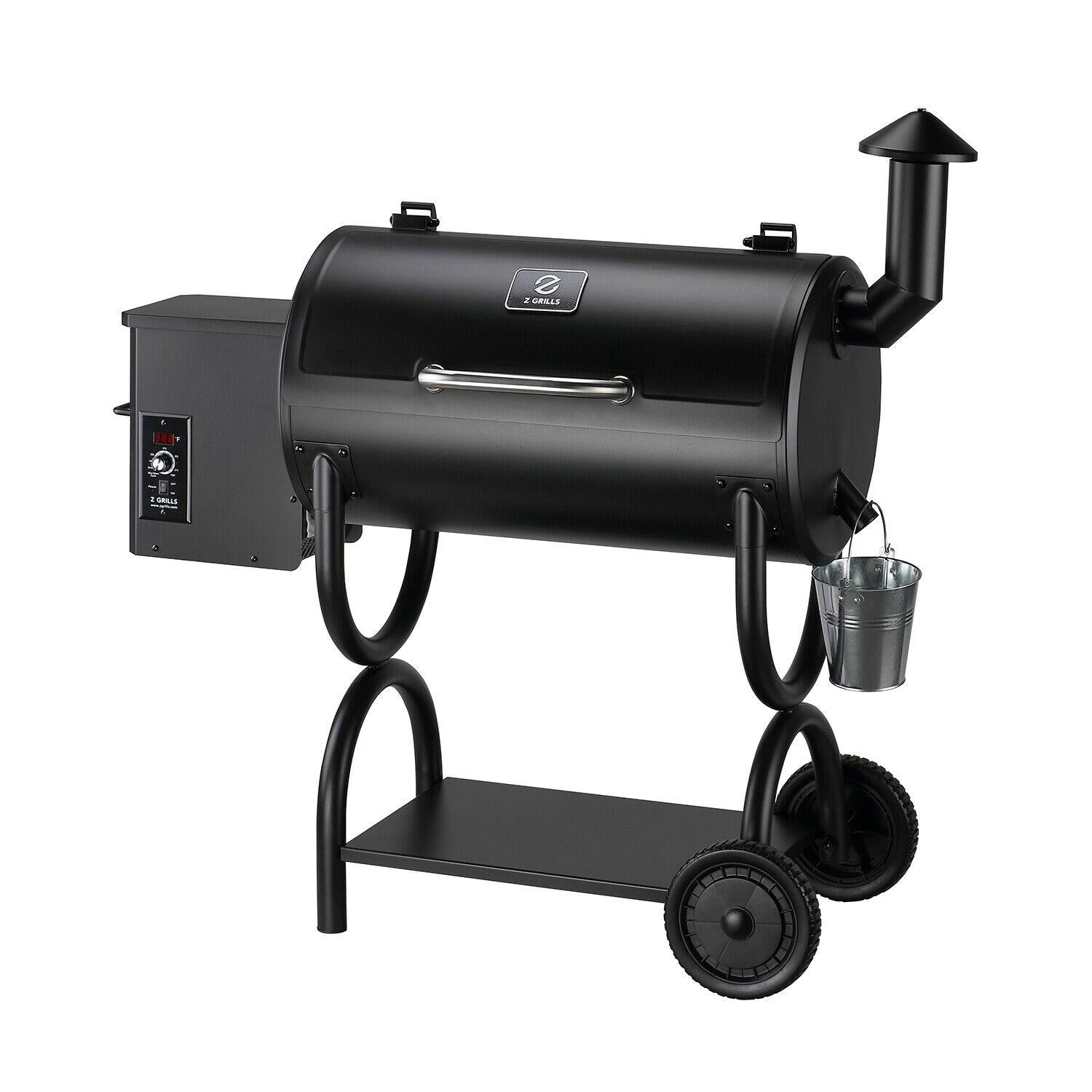 ZPG-550B Pellet Grill BBQ Smoker with Digital Control 520 sq.in