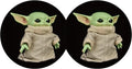 Car Cup Holder Coasters - 2PCS 2.75" Car Coasters for Star Wars The Mandalorian The Child Baby Yoda - Universal Auto Anti Slip Cup Holder Insert Coasters by FLYEEGO