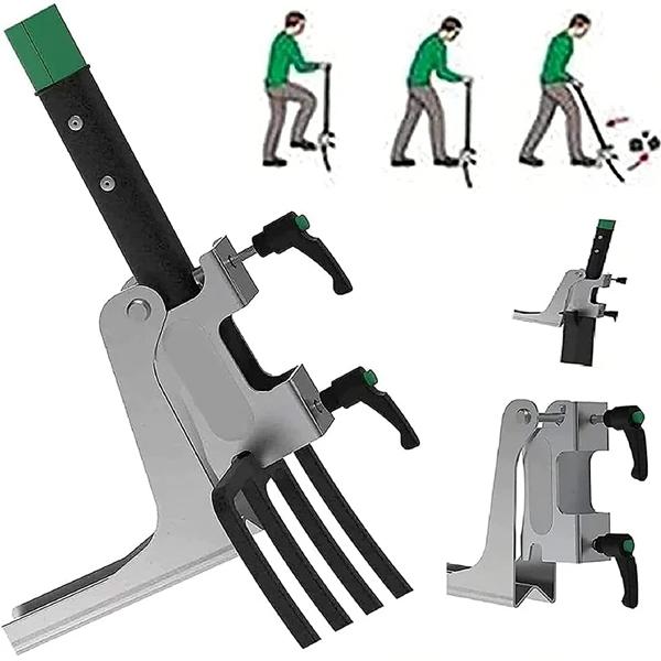 Portable Foot Weeding Aid