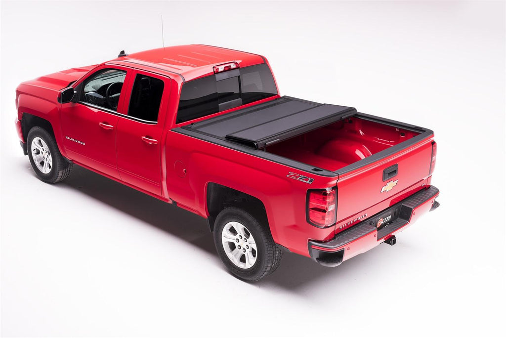 BAK Industries 48524 BAKFlip MX4 Hard Folding Truck Bed Cover; Matte Finish; [Available While Supplies Last];