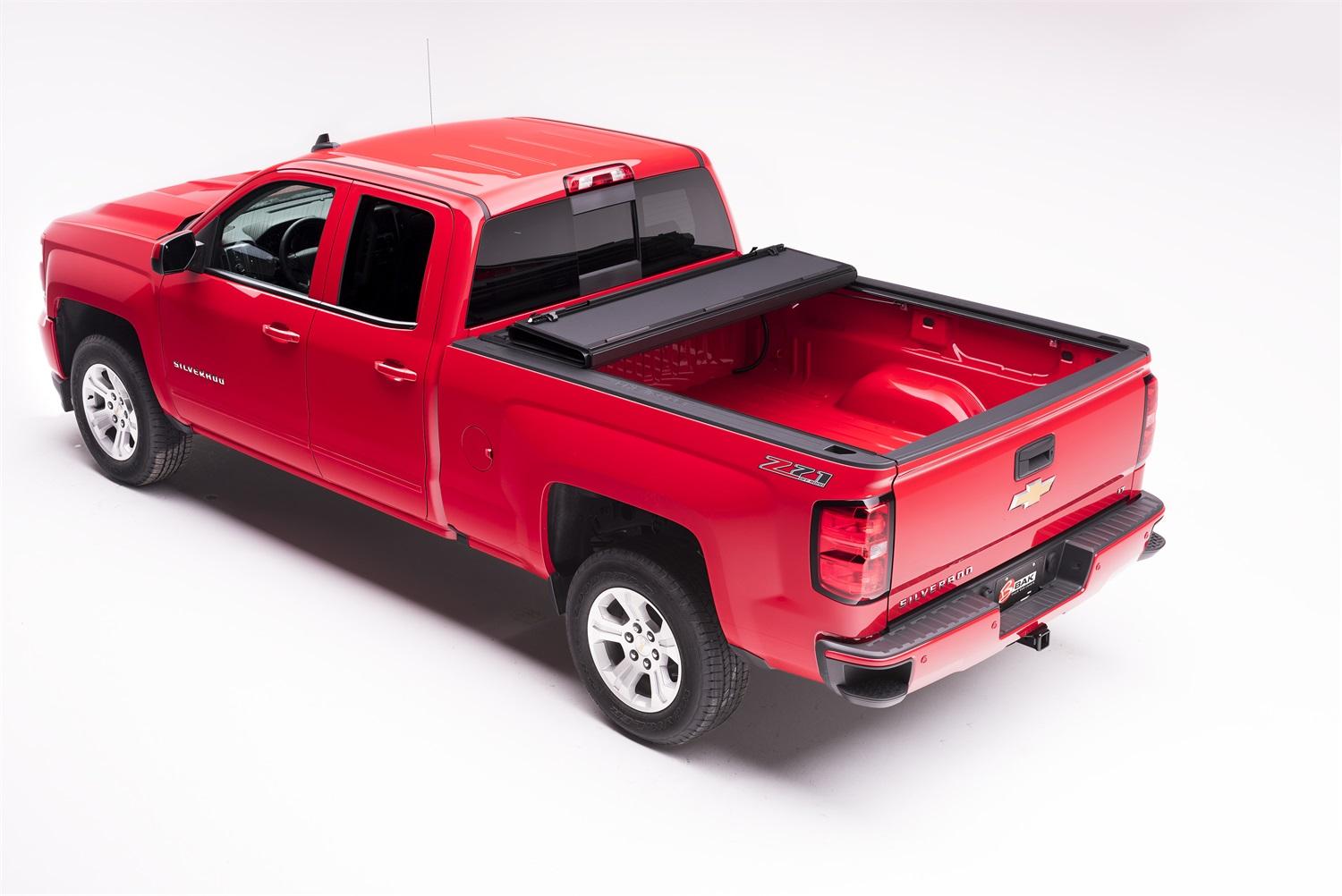 BAK Industries 48524 BAKFlip MX4 Hard Folding Truck Bed Cover; Matte Finish; [Available While Supplies Last];