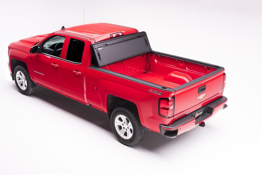 BAK Industries 48524 BAKFlip MX4 Hard Folding Truck Bed Cover; Matte Finish; [Available While Supplies Last];