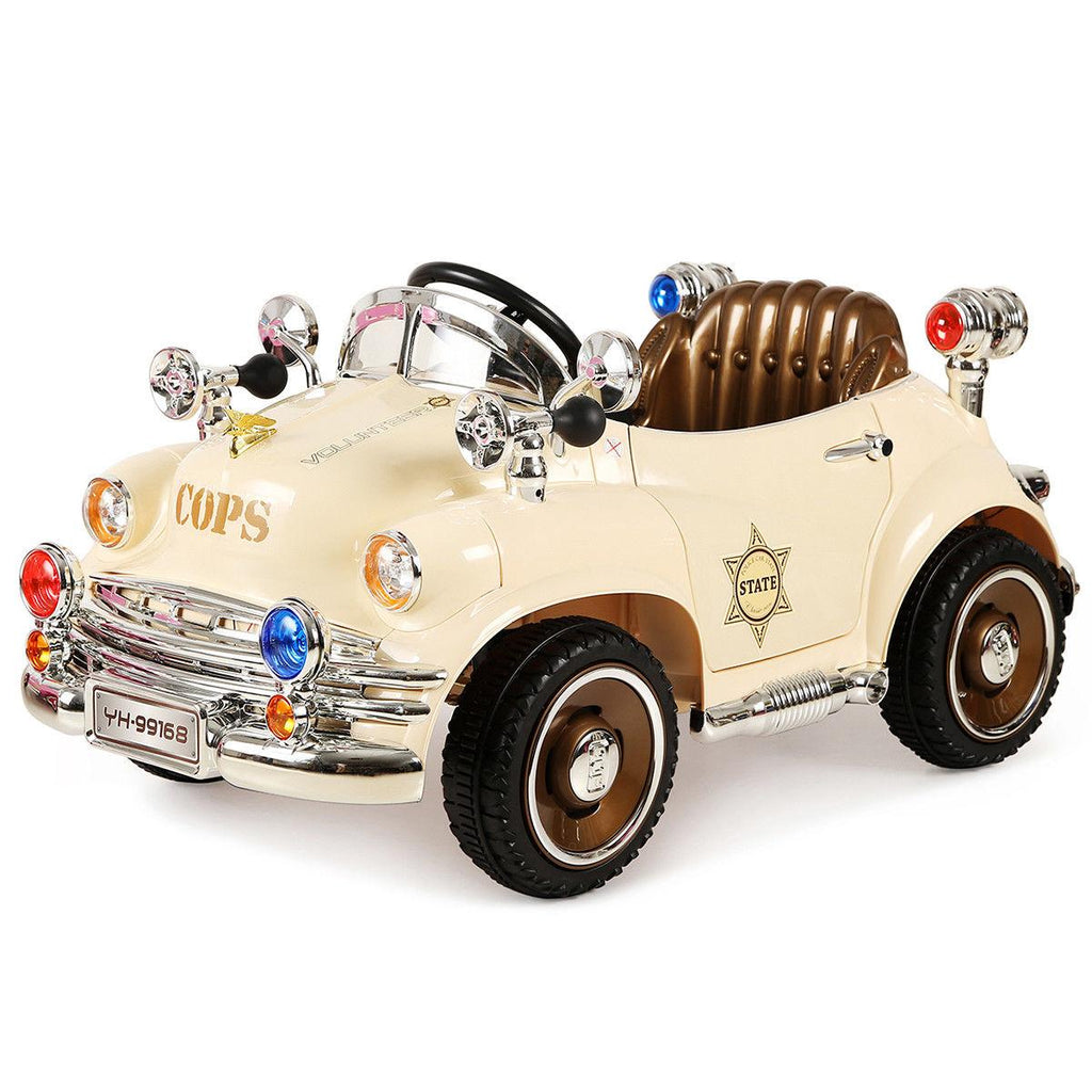 Xmas Gift Kids Ride On Car 6V Battery Powered Classic RC Remote control w/Opening Doors
