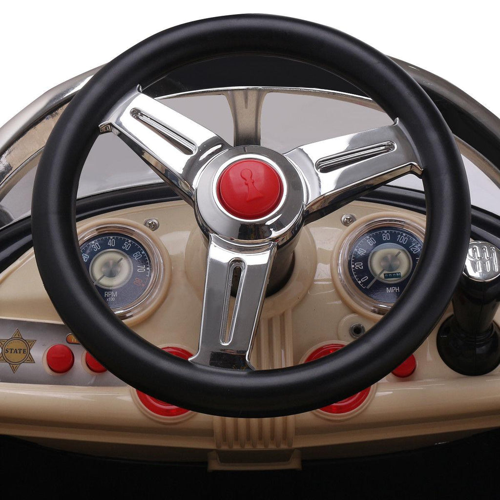 Xmas Gift Kids Ride On Car 6V Battery Powered Classic RC Remote control w/Opening Doors