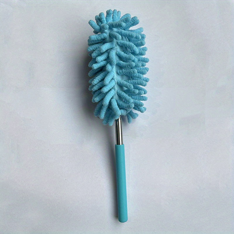 1Pc Microfiber Duster Brush, Extendable Hand Dust Cleaner Anti Dusting Brush Home Duster Air-condition Car Furniture Cleaning Brush Cleaning Tool