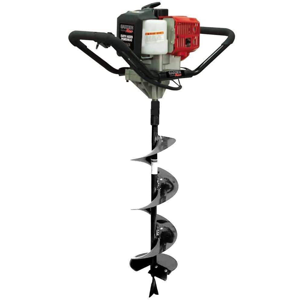 GardenTrax Earth Auger Combo 43cc 2cycle Powerhead with 8 Inch Auger Drill Bit