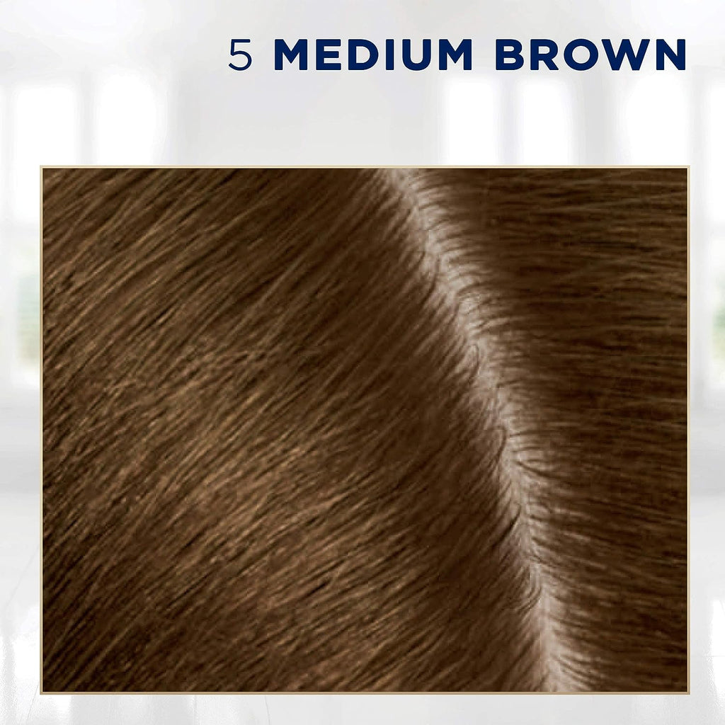 Clairol Root Touch-Up Permanent Hair Color Creme, 5 Medium Brown, 2 Count