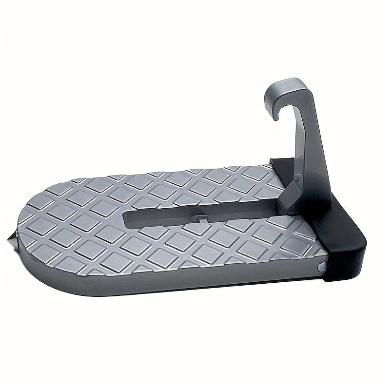 Universal Car Door Step: Foldable Roof Rack, Glass Breaker &amp; Safety Hammer For Easy Roof Access - Fits Most Cars, SUVs &amp; Trucks