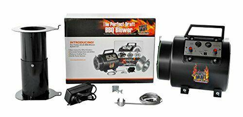 BBQ Fan Air Blower - Barbecue Smoker Fan Grill Blower Fire Starter