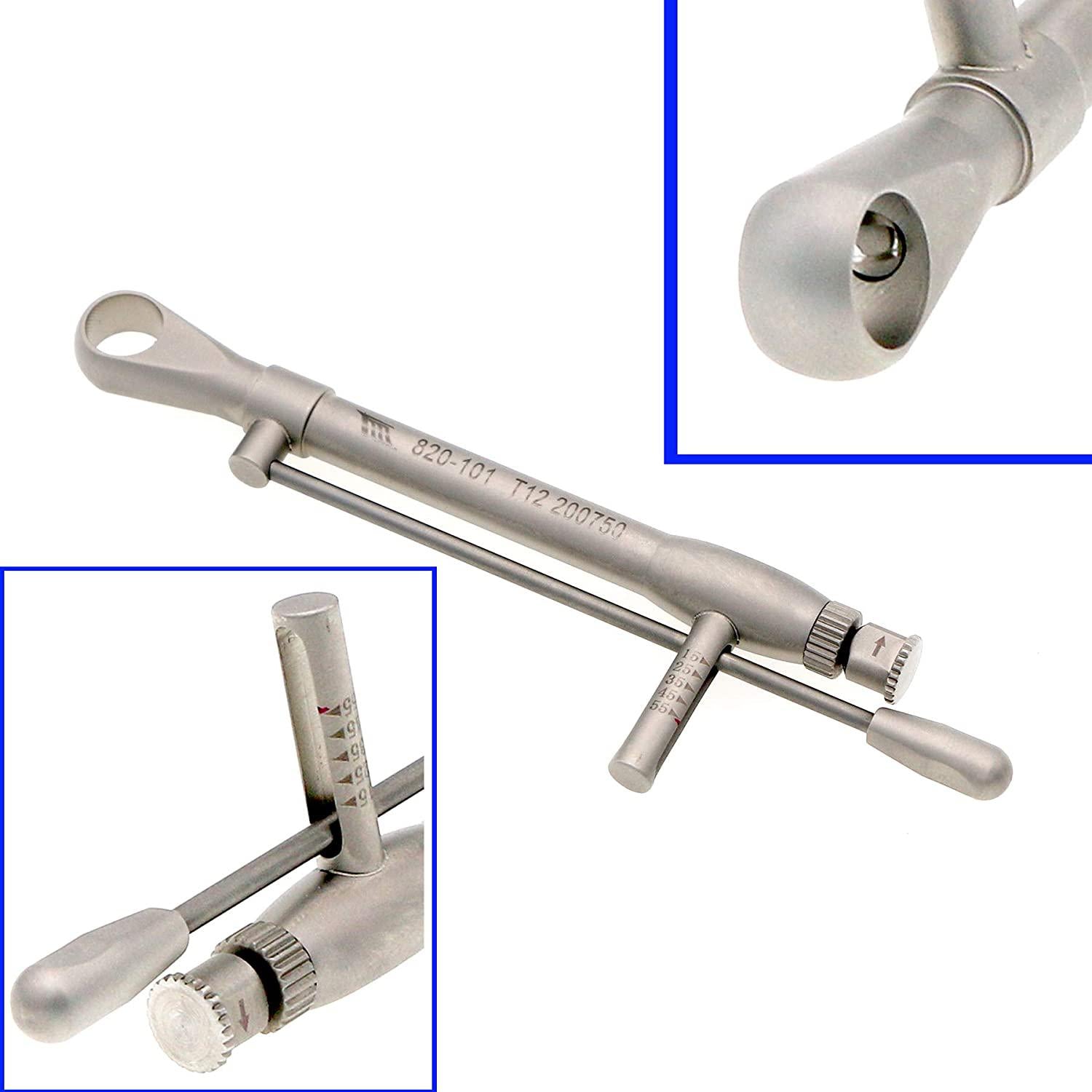 Dental Implant Torque Wrench Ratchet 12Pcs Drivers &amp; 1Pc Wrench Kit Box (Tiantian)