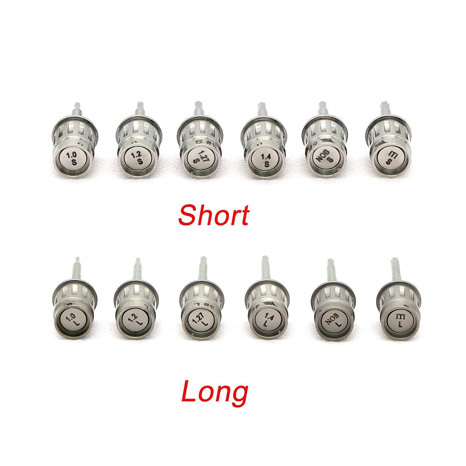 Dental Implant Torque Wrench Ratchet 12Pcs Drivers &amp; 1Pc Wrench Kit Box (Tiantian)