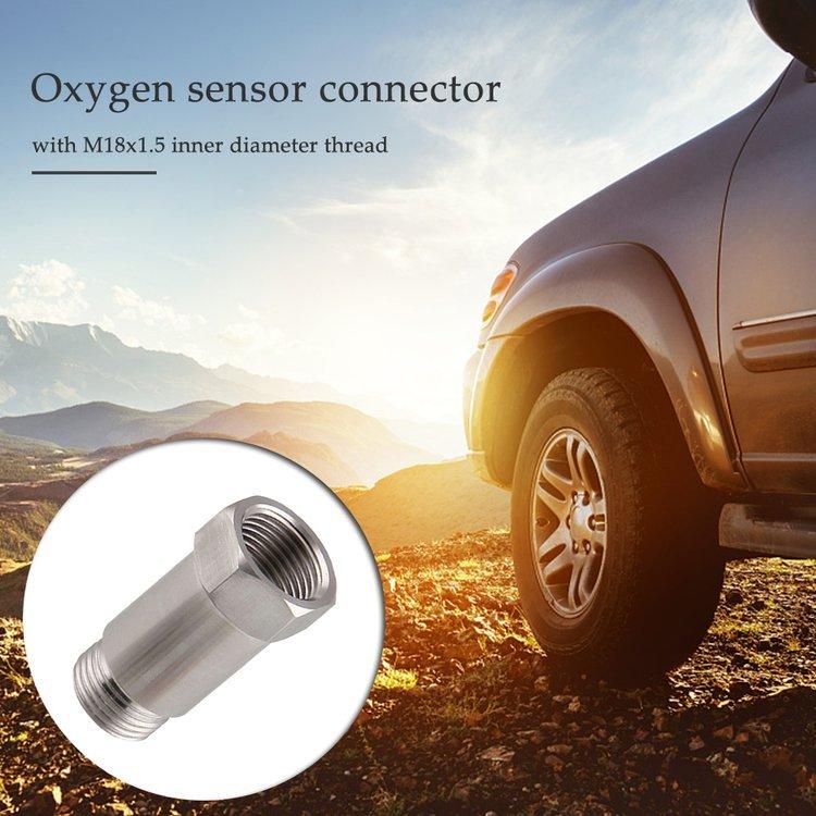 Universal M18 x 1.5 Thread Car Exhaust Oxygen O2 Sensor Spacers Adapter Kit